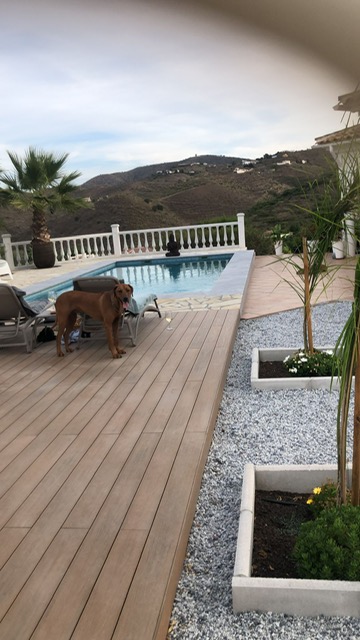 Zonneterras Malaga Realisatie zwembad