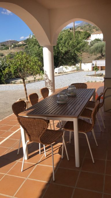 Terras woning Malaga Ontwerp terras woning spanje